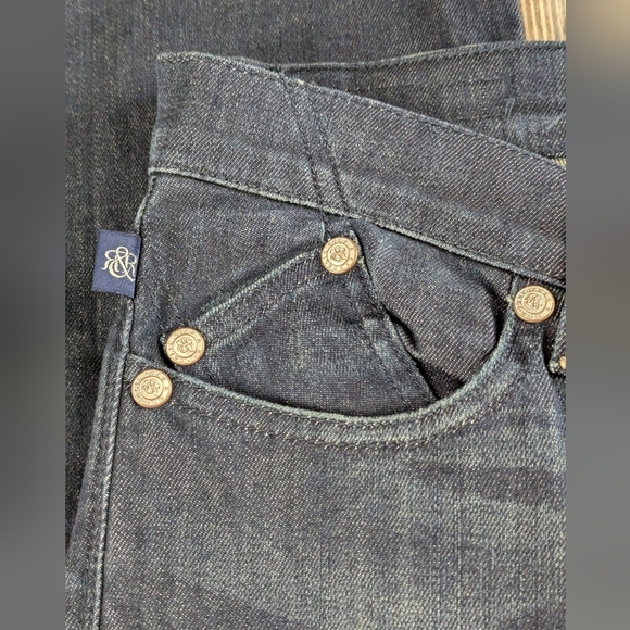 Rock & Republic Embossed Pocked Jeans Size 14 M Like New - Picture 8 of 12